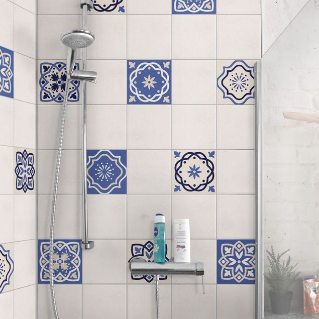 vinilo para azulejos 8 Portuguese tiles