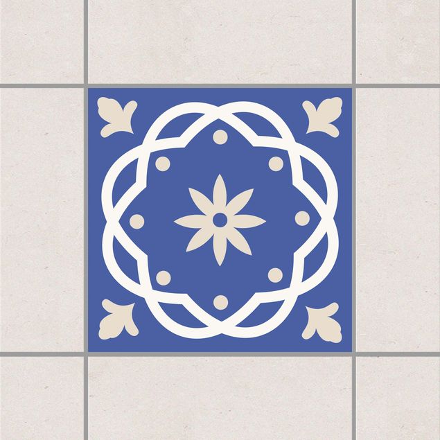 Decoración cocina Portuguese tile blue