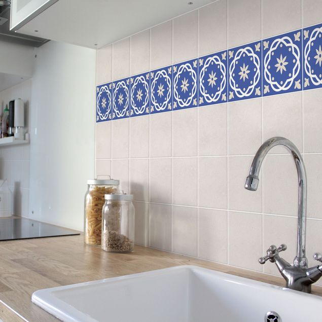 Adhesivos para azulejos en multicolor Portuguese tile blue