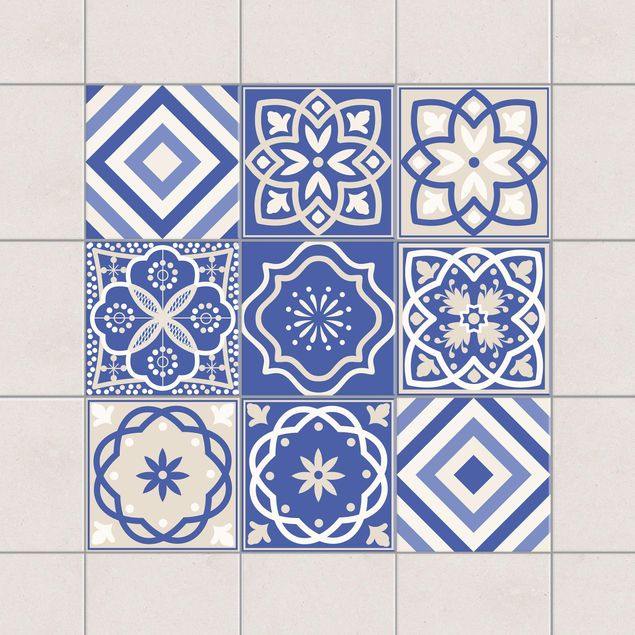 Decoración cocina Portuguese tiles set