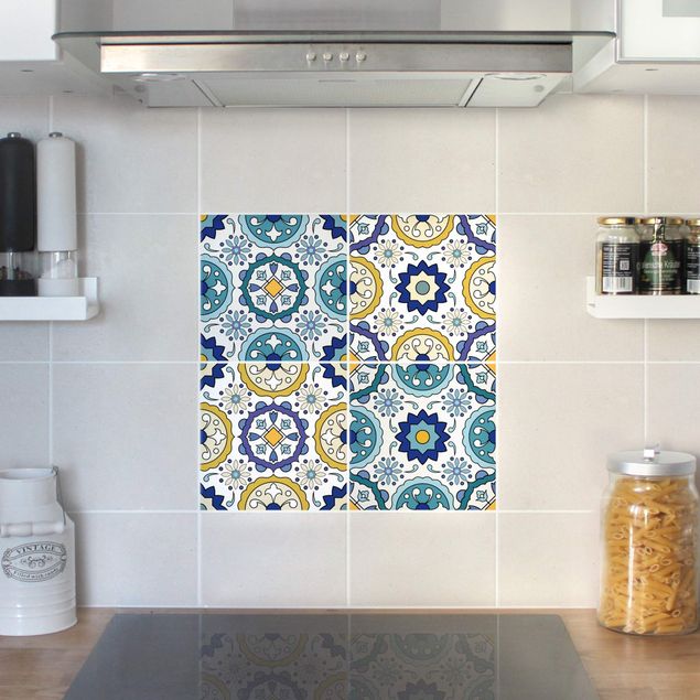 Adhesivos para azulejos patrones 4 Portuguese Azulejo tiles