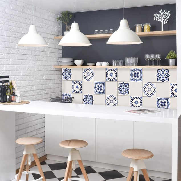 vinilos para cubrir azulejos baño 4 Portuguese tiles crème