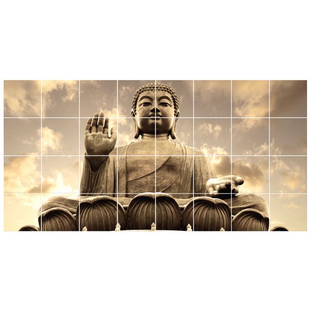 Adhesivos para azulejos Big Buddha Sepia