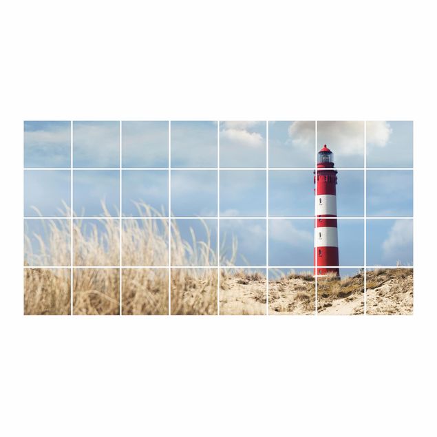 Adhesivos para azulejos Lighthouse Between Dunes
