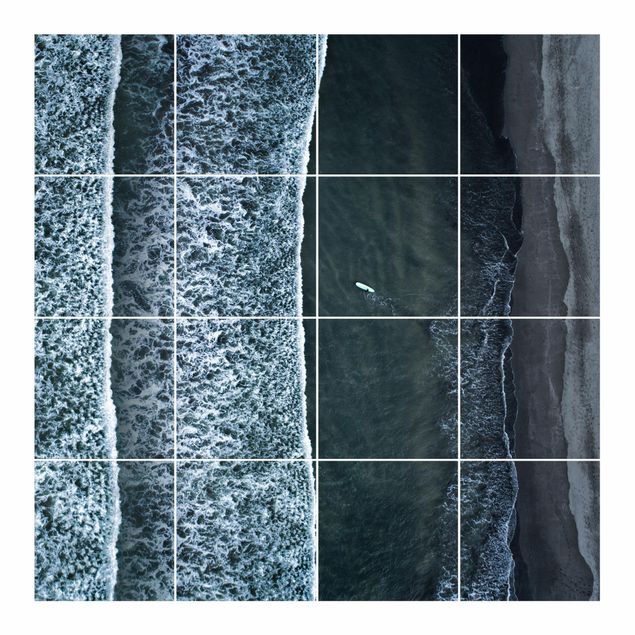 vinilos para cubrir azulejos baño Aerial View - The Challenger