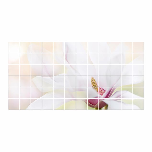 vinilo para azulejos Delicate Magnolia Blossom