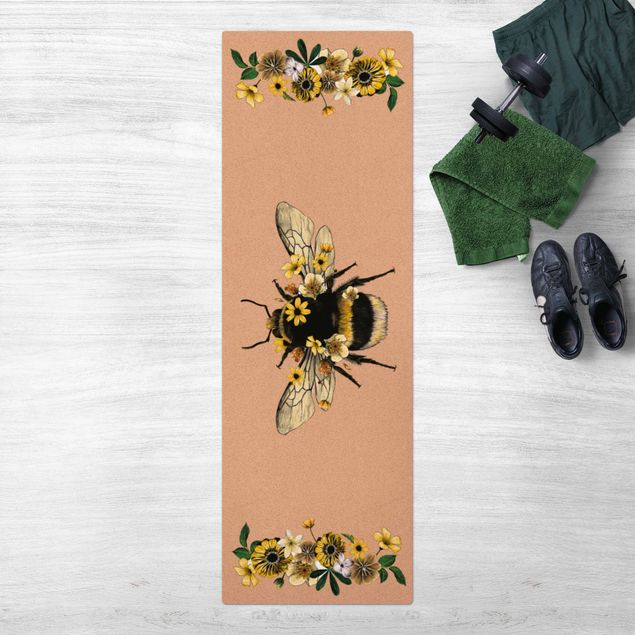 Pasilleros alfombras Floral Bumblebee