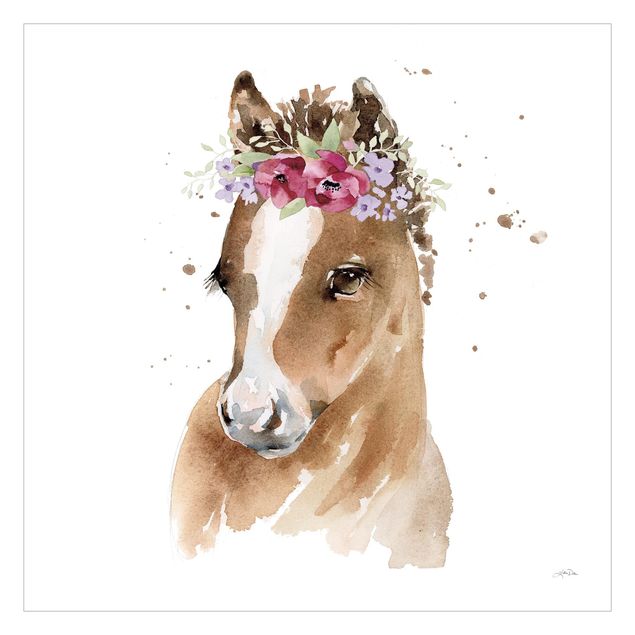 Papel pintado Floral Pony