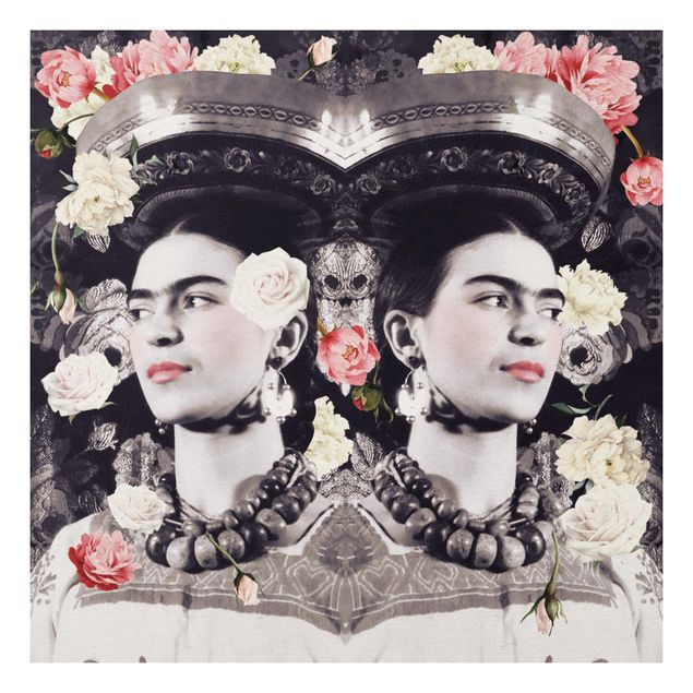 Láminas cuadros famosos Frida Kahlo - Flower Flood
