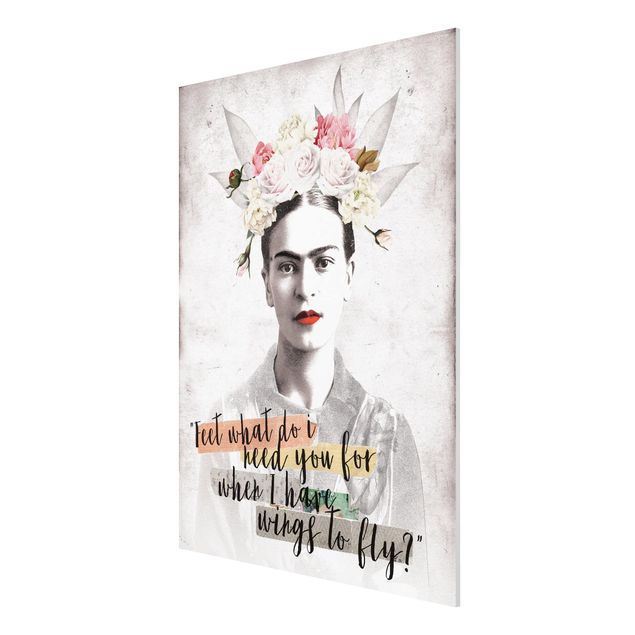 Láminas de cuadros famosos Frida Kahlo - Quote