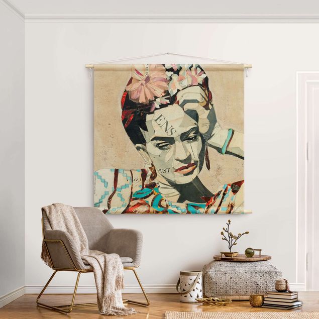 Decoración en la cocina Frida Kahlo - Collage No.1