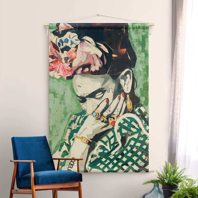 Tapices XXL Frida Kahlo - Collage No.3