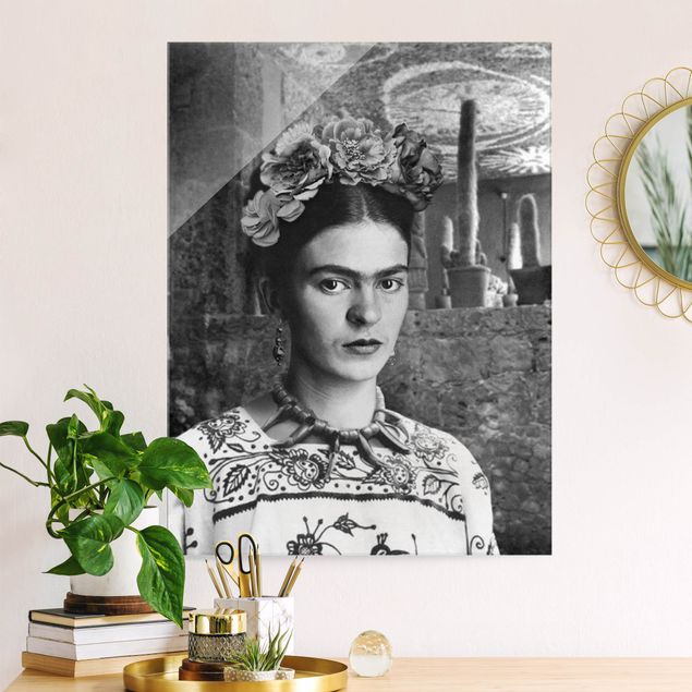 Reproducciones de cuadros Frida Kahlo Photograph Portrait With Cacti