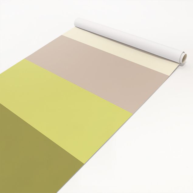 Láminas adhesivas en verde Spring Fresh Stripes - Cashmere Macchiato Pastel Green Bamboo