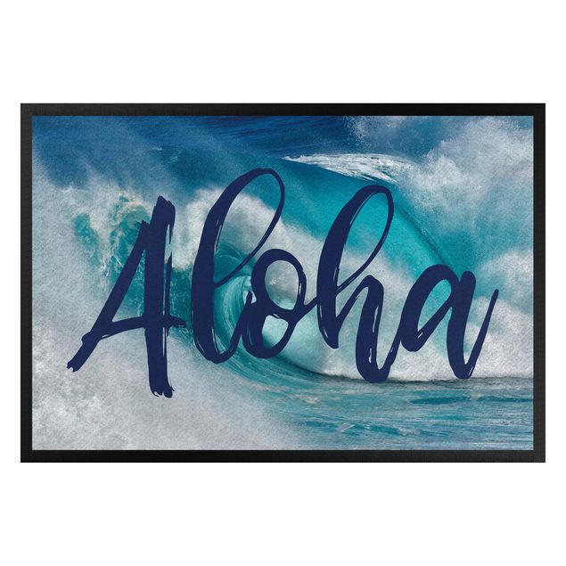 felpudos divertidos Aloha