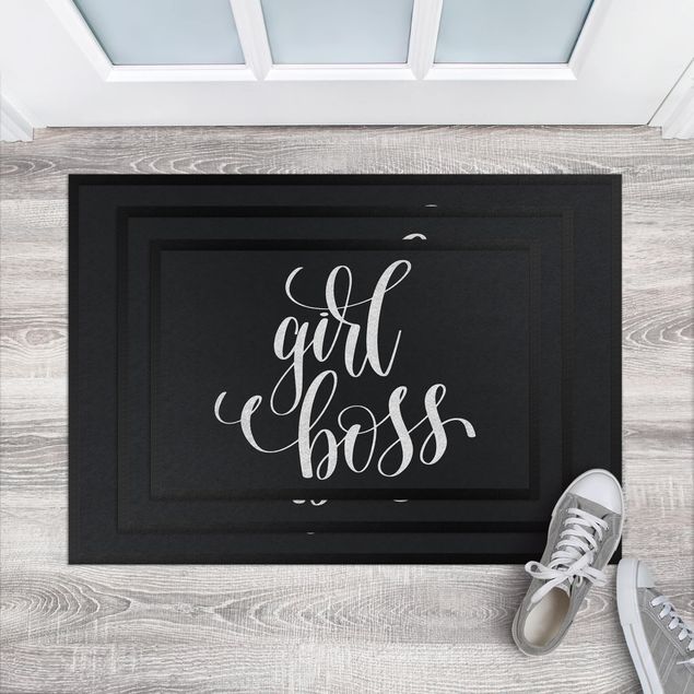 Felpudos frases Girl Boss