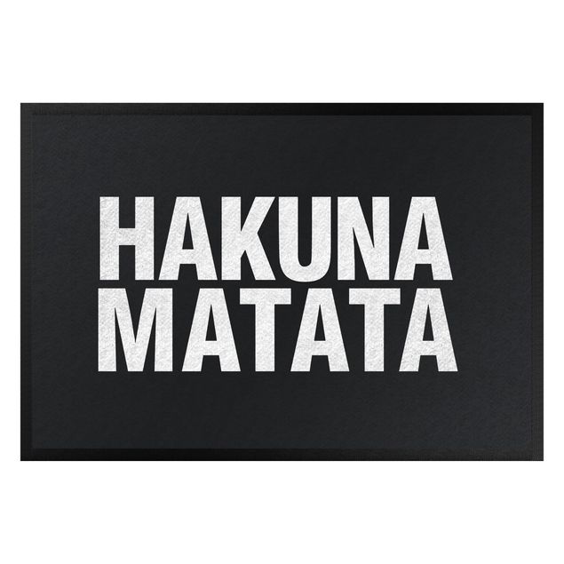 felpudo divertido Hakuna Matata