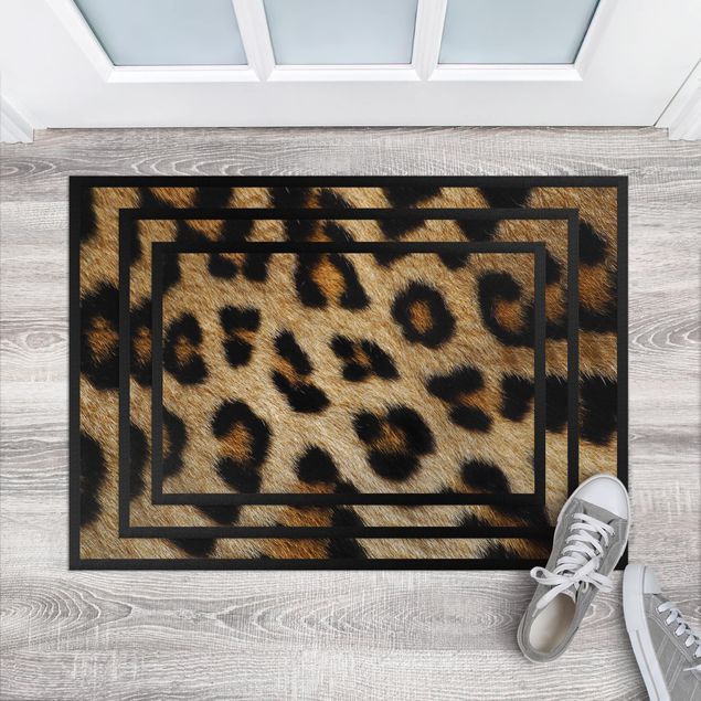 alfombra imitacion piel Bright Leopard skin