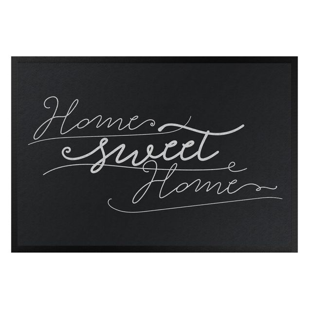 Felpudos familia Home sweet Home Italic
