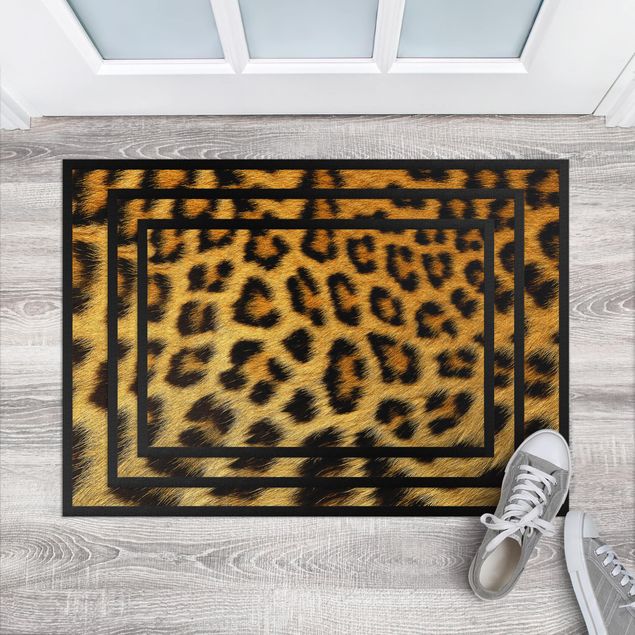 alfombra imitacion piel Leopard Skin