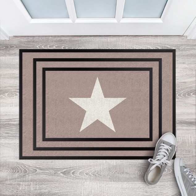 Alfombras modernas Star In Taupe