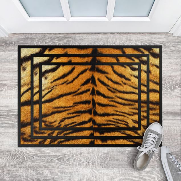 alfombra imitacion piel Tiger Skiin