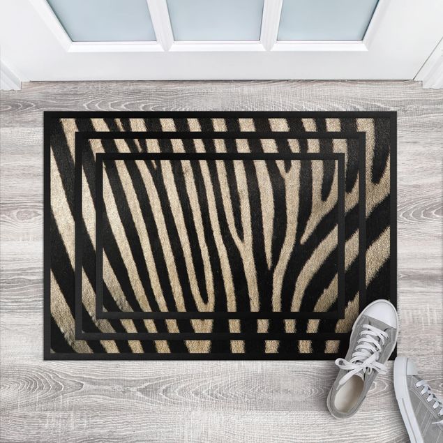 alfombra imitacion piel Zebra Skin