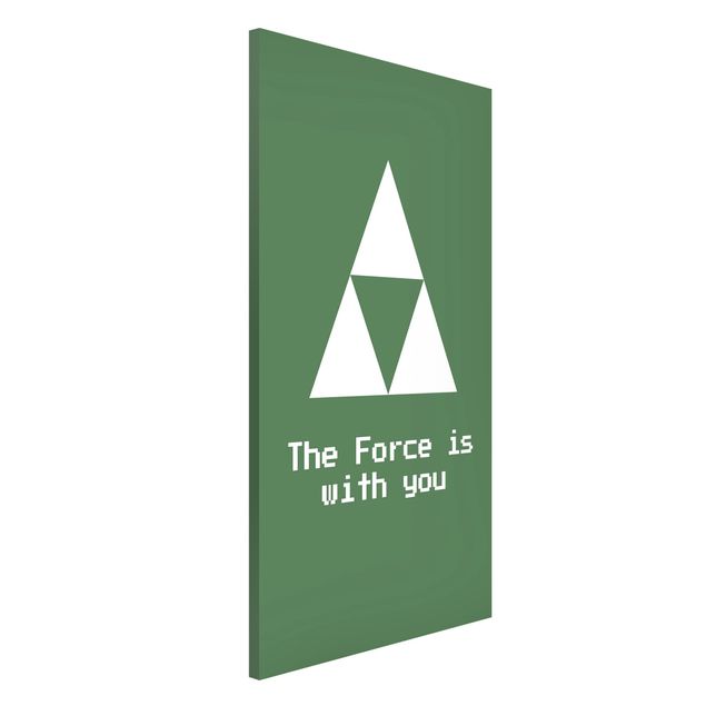 Tableros magnéticos frases Gaming Symbol The Force is with You