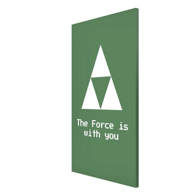 Cuadros decorativos modernos Gaming Symbol The Force is with You