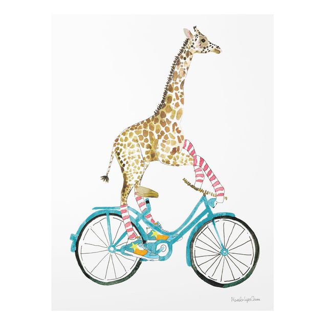 Cuadros animales Giraffe on a joy ride II