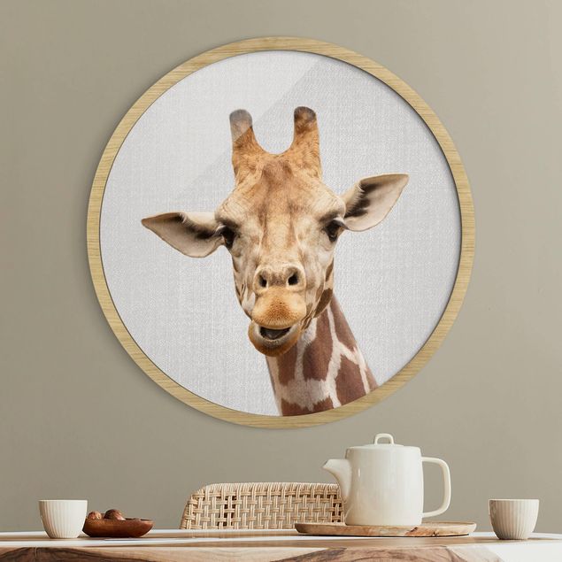 Cuadro jirafas Giraffe Gundel