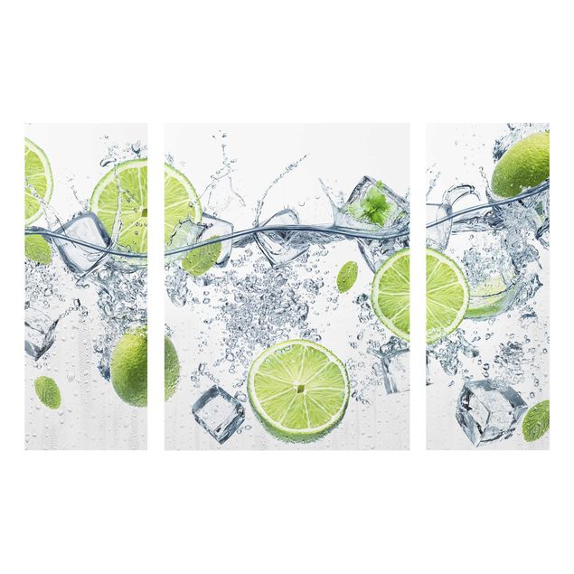 Tableros magnéticos de vidrio Refreshing lime