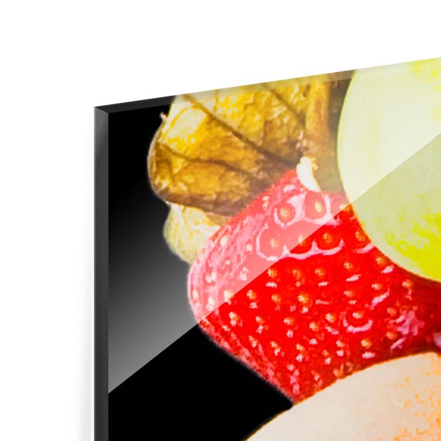 Tableros magnéticos de vidrio Colourful Exotic Fruits