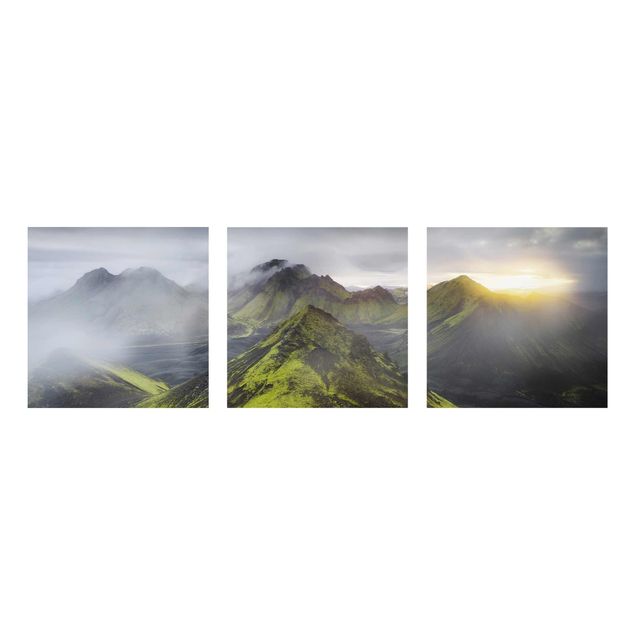 Cuadros de paisajes de montañas Storkonufell Iceland