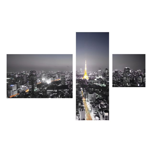 Cuadros modernos Tokyo Collage