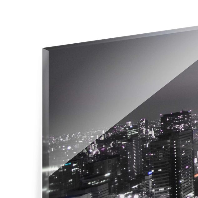 Tableros magnéticos de vidrio Tokyo Collage