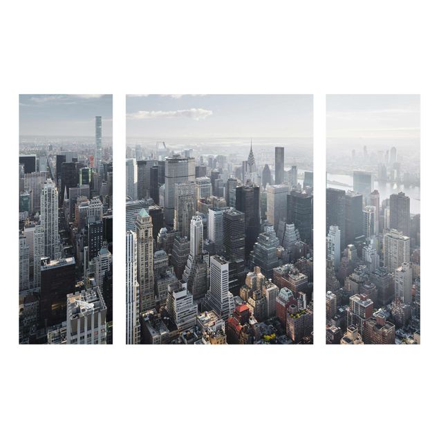 Cuadros de cristal arquitectura y skyline Upper Manhattan New York City