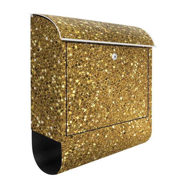 Buzones Glitter Confetti In Gold