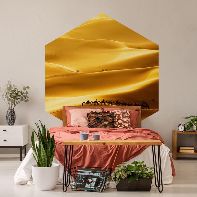Papeles pintados modernos Golden Dunes