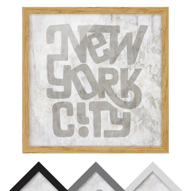 Cuadros modernos Graffiti Art Calligraphy New York City