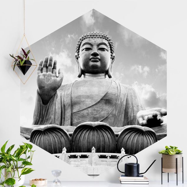 Decoración en la cocina Big Buddha Black And White