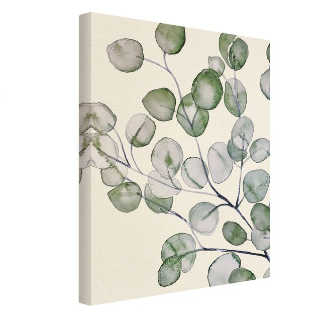 Cuadros de Monika Strigel Green Watercolour Eucalyptus Branch
