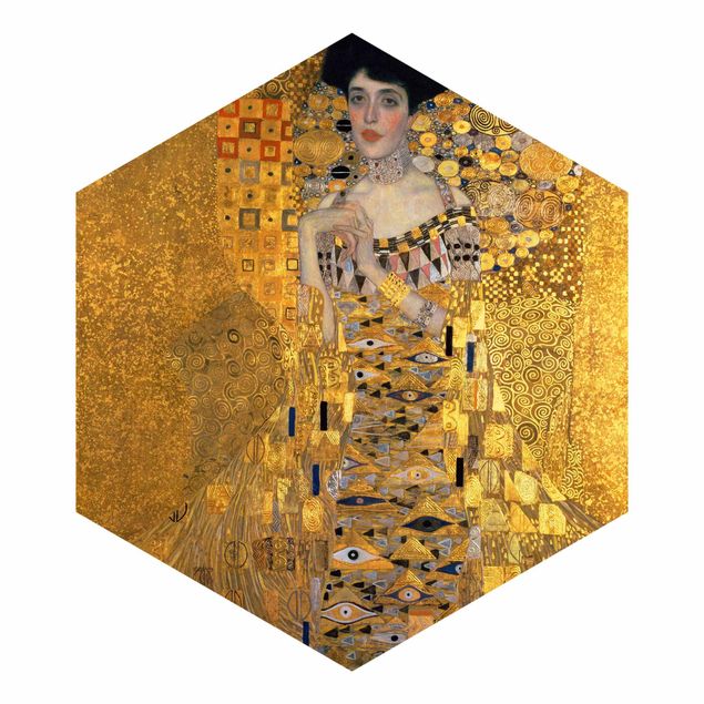 Papel pintado moderno Gustav Klimt - Portrait Of Adele Bloch-Bauer I