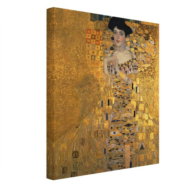 Láminas de cuadros famosos Gustav Klimt - Portrait Of Adele Bloch-Bauer I