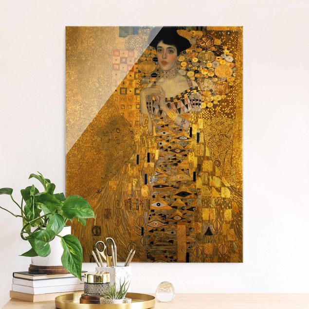 Cuadros Art deco Gustav Klimt - Portrait Of Adele Bloch-Bauer I