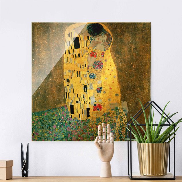 Cuadros Art deco Gustav Klimt - The Kiss
