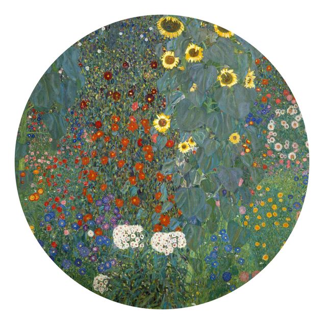Reproducciones de cuadros Gustav Klimt - Garden Sunflowers