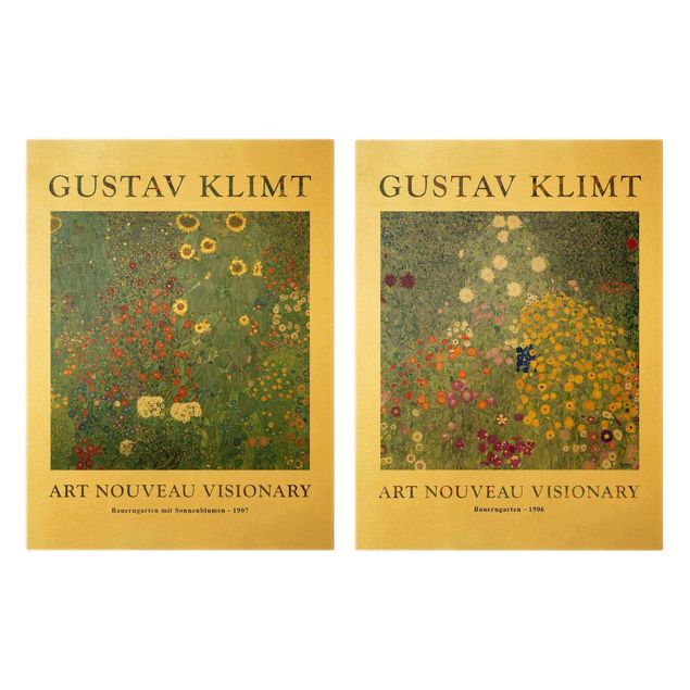 Cuadros plantas Gustav Klimt - Farmer's Garden - Museum Edition