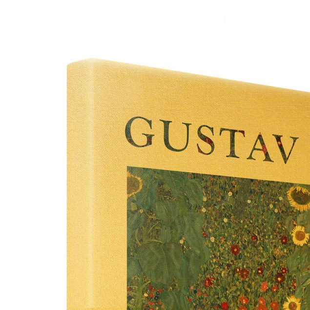 Cuadros verdes Gustav Klimt - Farmer's Garden - Museum Edition
