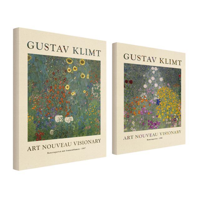 Cuadros de flores Gustav Klimt - Farmer's Garden - Museum Edition